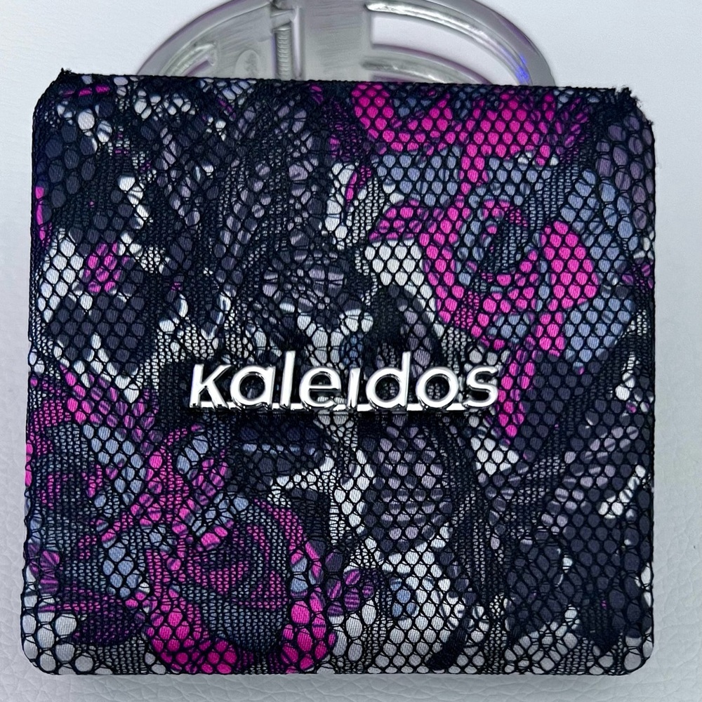 Kaleidos Black and Pink Lace Compact